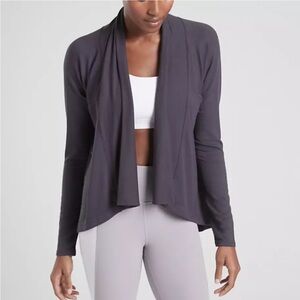 Athleta Nirvana Wear Two Ways Soft Stretchy Wrap 416969 W1399 Sz M